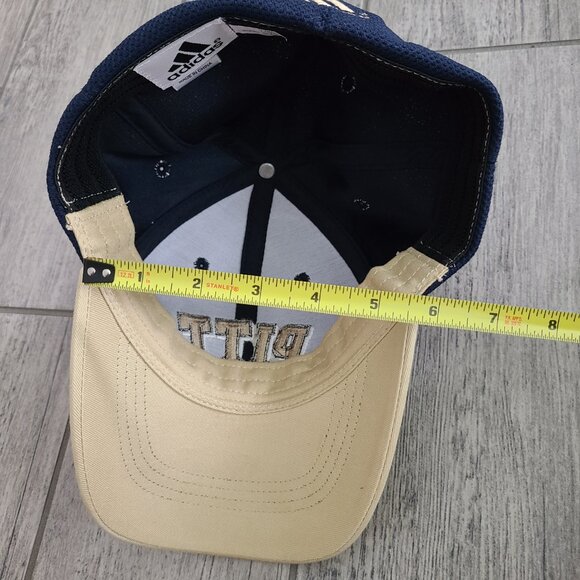 Adidas Pittsburgh Panthers blue and gold ball cap hat L / XL - Picture 10 of 10